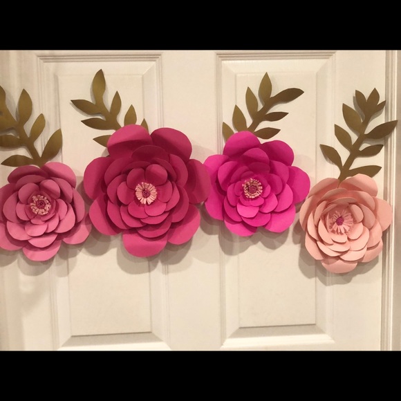 Paper flowers